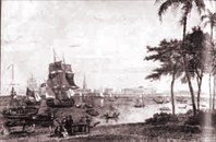 Форт-Уильям, гравюра 18 века-Форт-Уильям